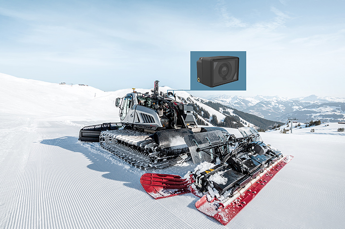 Ice-free: Prinoth relies on Liebherr’s digital cameras