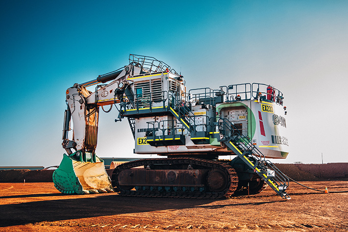 Liebherr and Fortescue repower R 9400 excavator to electric configuration