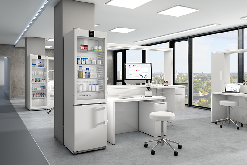 The first choice for professional requirements in research and laboratory settings: the new fridge-freezers 