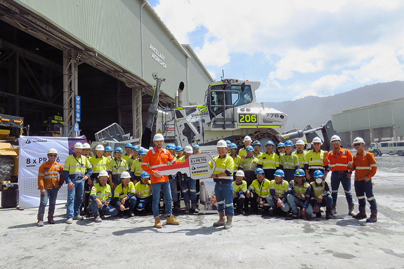 Eight PR 776 dozers commissioned for AMMAN