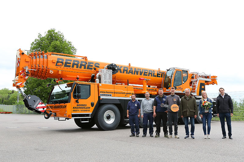 Berres takes delivery of Liebherr LTM 1160-5.2 mobile crane