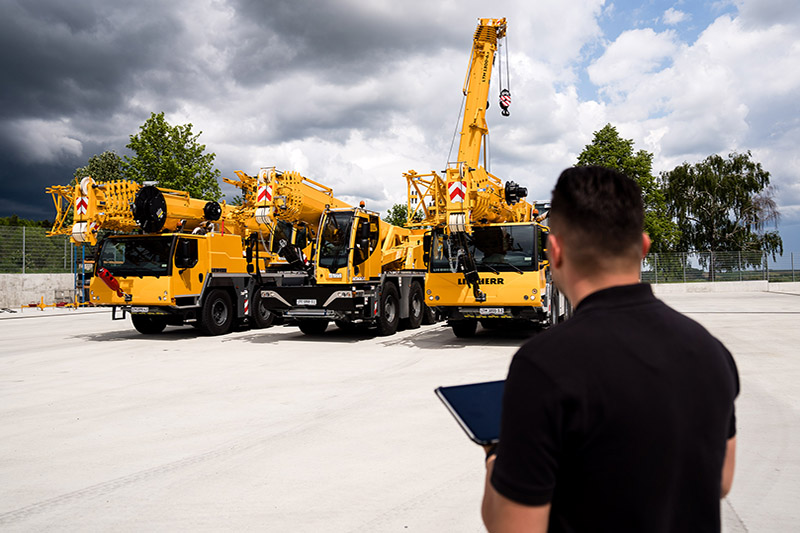 The Crane Finder by Liebherr: now available in a new version and as an app