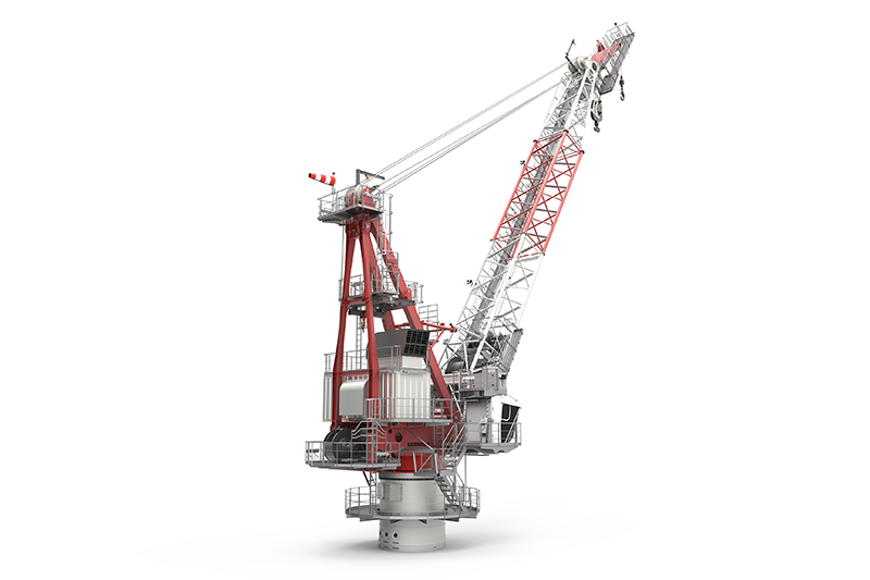 FPSO with two new Liebherr offshore cranes