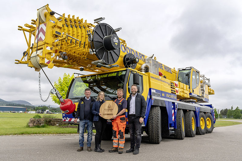 New Liebherr mobile cranes for Scotland