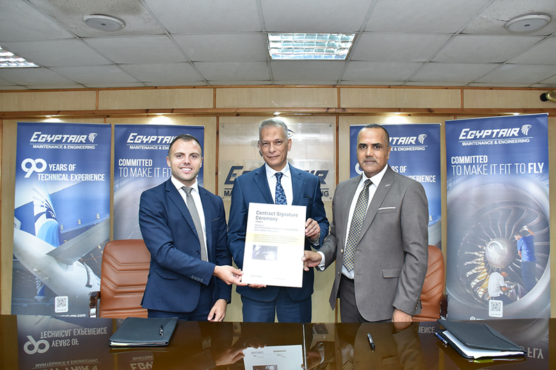 Liebherr and EGYPTAIR MAINTENANCE & ENGINEERING sign major service contract