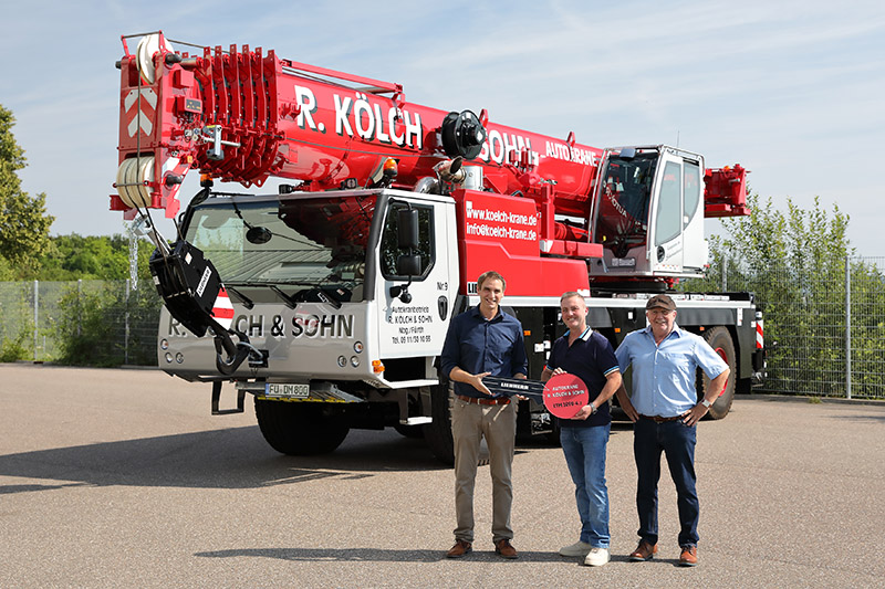 Compact and powerful: R. Kölch & Sohn GmbH takes delivery of LTM 1090-4.2