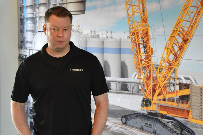 Liebherr spotlights Jim Jatho, Product Manager – lattice boom cranes