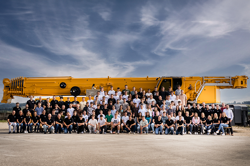 Starting a new chapter: the training year at Liebherr