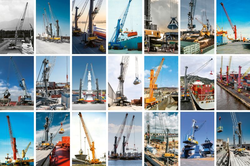 50 years of excellence: celebrating the Liebherr mobile harbour crane