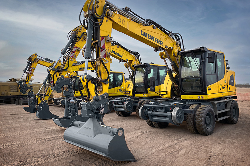 Mota-Engil orders 10 Liebherr railroad excavators for a major project in West Africa