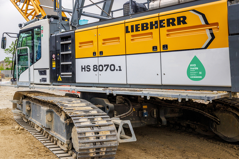 Liebherr-Werk Nenzing GmbH converts to HVO fuel
