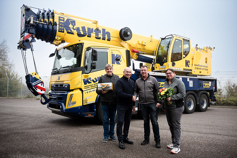 More power: Kurth Autokrane takes delivery of Liebherr LTF 1060-4.1 truck mounted telescopic crane