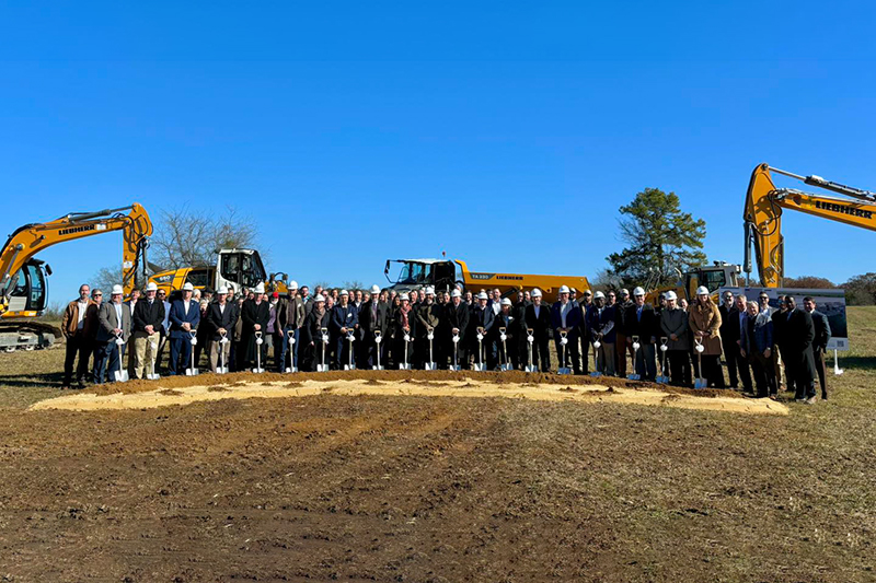 Groundbreaking of Liebherr’s New Logistics Center for the Americas