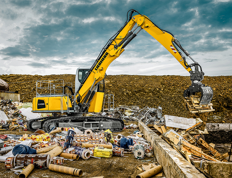 Liebherr exhibits at WasteExpo 2024