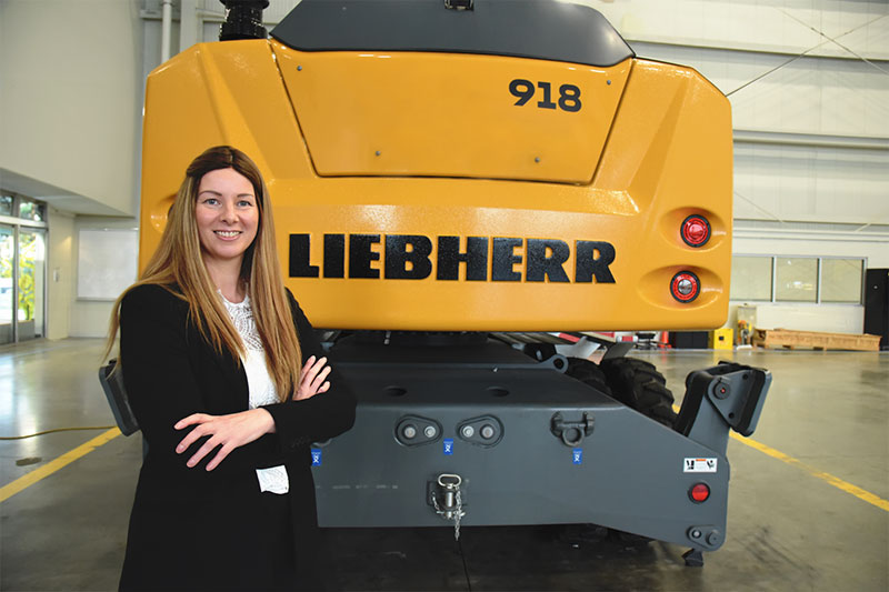 Liebherr USA, Co. welcomes new finance director Sylvie Blaise