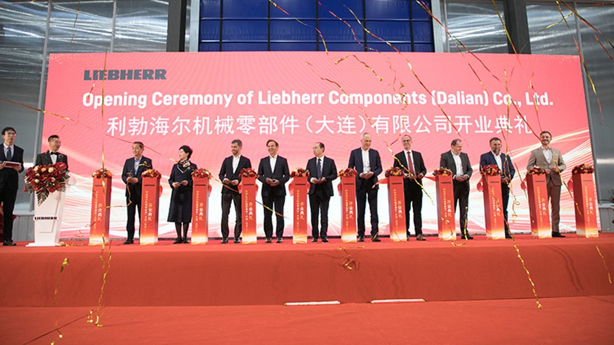 Liebherr-Components opens a new facility in China