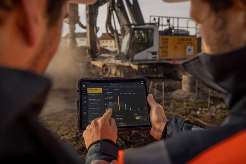 MyJobsite − the digital solution from Liebherr for the deep foundation sector