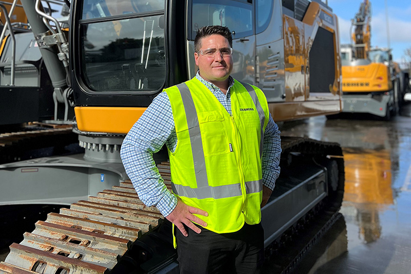 New Country Manager for Liebherr Earthmoving and Material Handling division in New Zealand