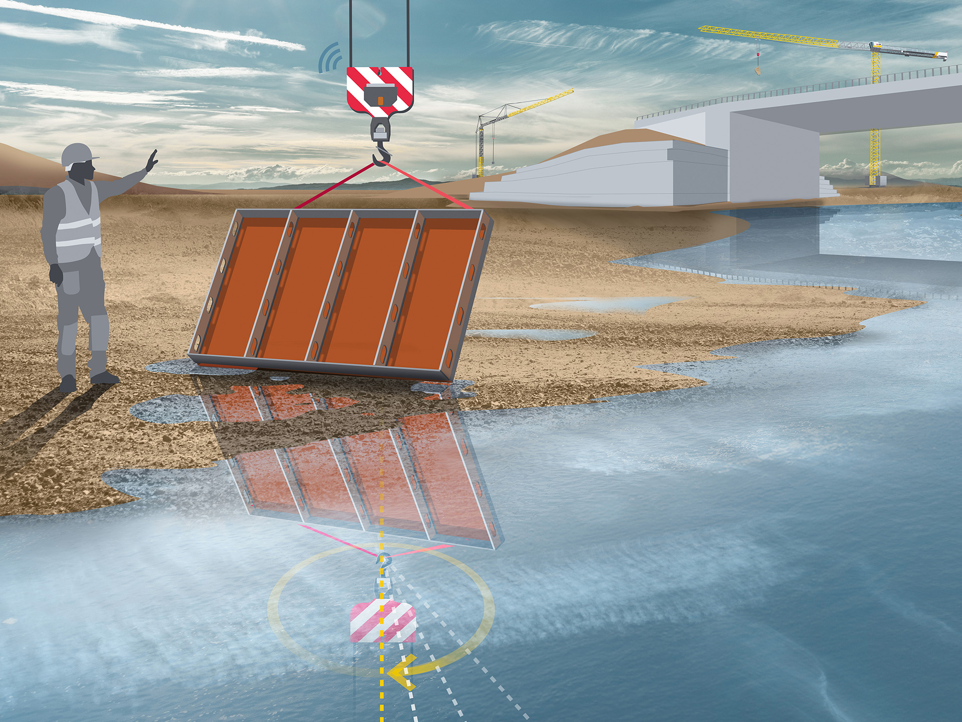 Liebherr presents intelligent assistance systems for bottom-slewing cranes
