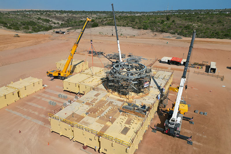T3 Projects – trio of Liebherr cranes goes to South Africa