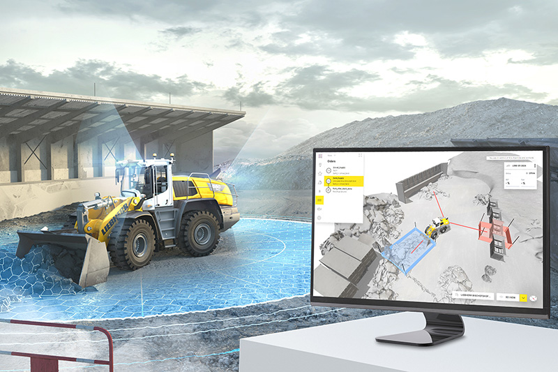 Innovations in Liebherr wheel loaders: autonomous operation and hydrogen drive