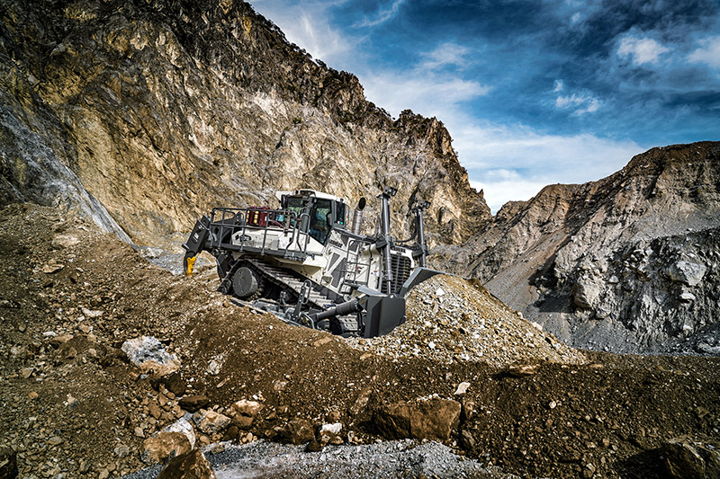 Liebherr on show at Bauma 2025; the new PR 776 Generation 8 Crawler Dozer