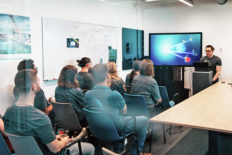 At the beating heart of digitalisation – The Liebherr-Digital Development Center