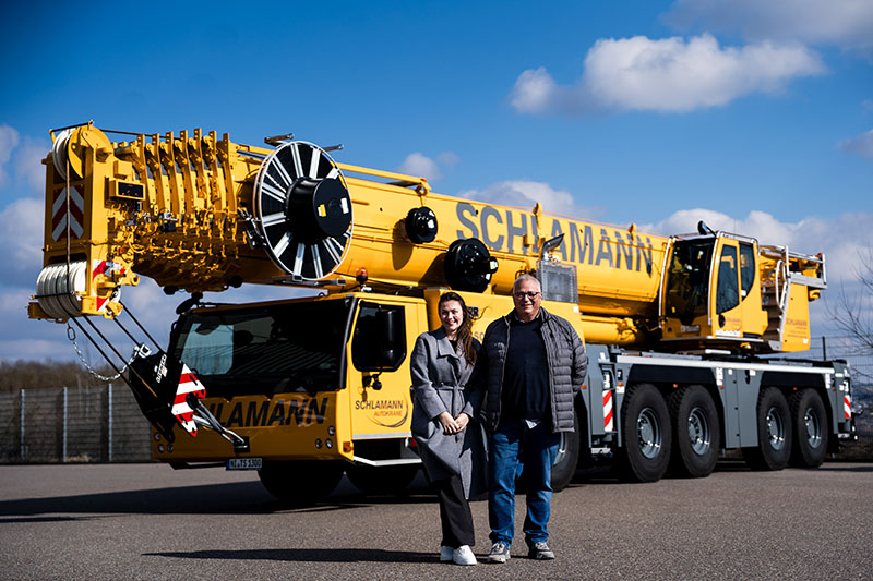 Advance into the next class: Schlamann strengthens its position with Liebherr LTM 1300-6.3