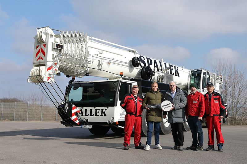 LTM 1300-6.3 mobile crane from Liebherr boosts Spallek fleet