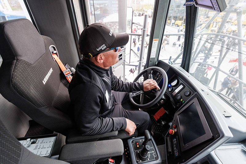 Liebherr bids farewell to Bauma for now