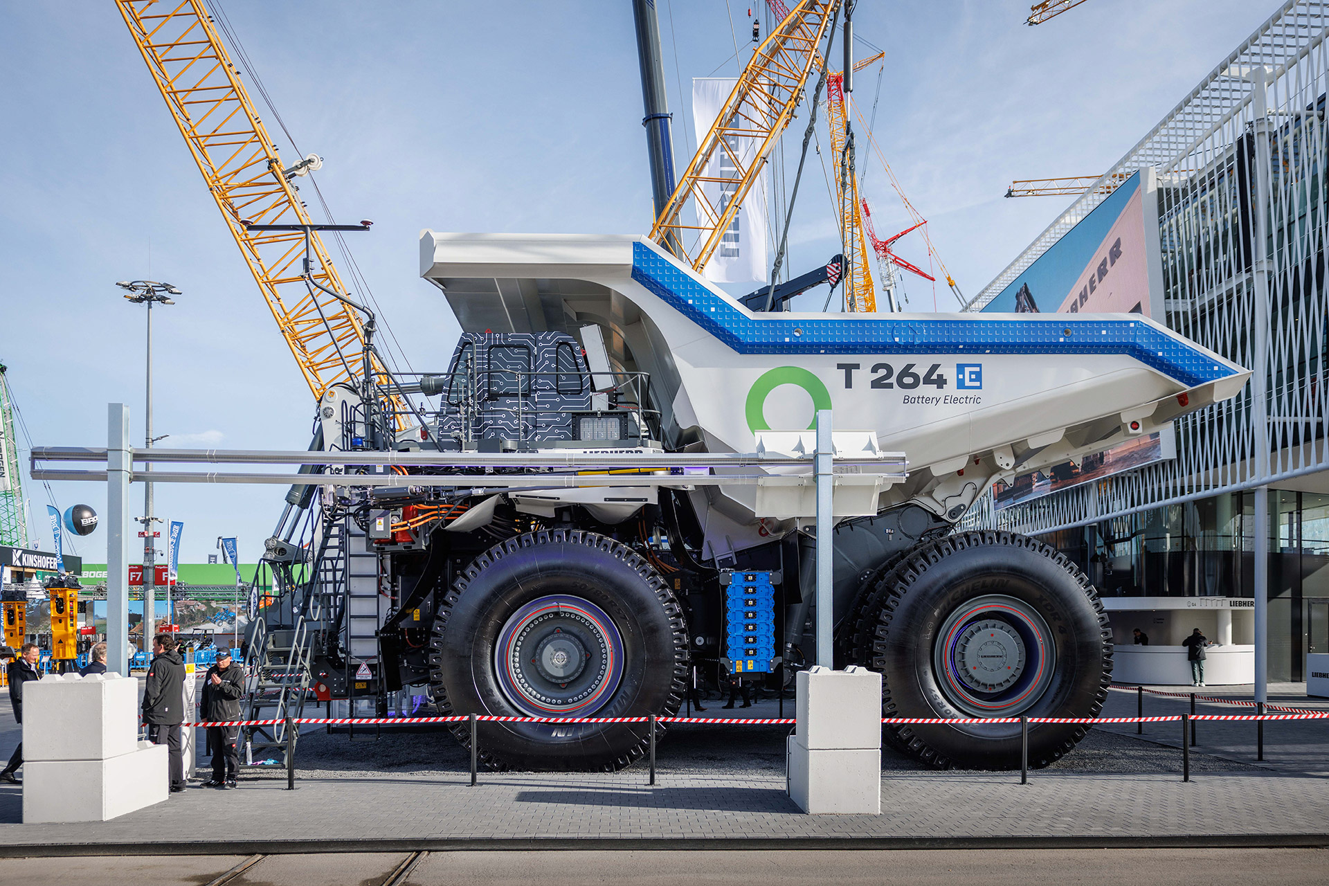 4 key technologies on the T 264 Battery Electric you can see at Bauma 2025