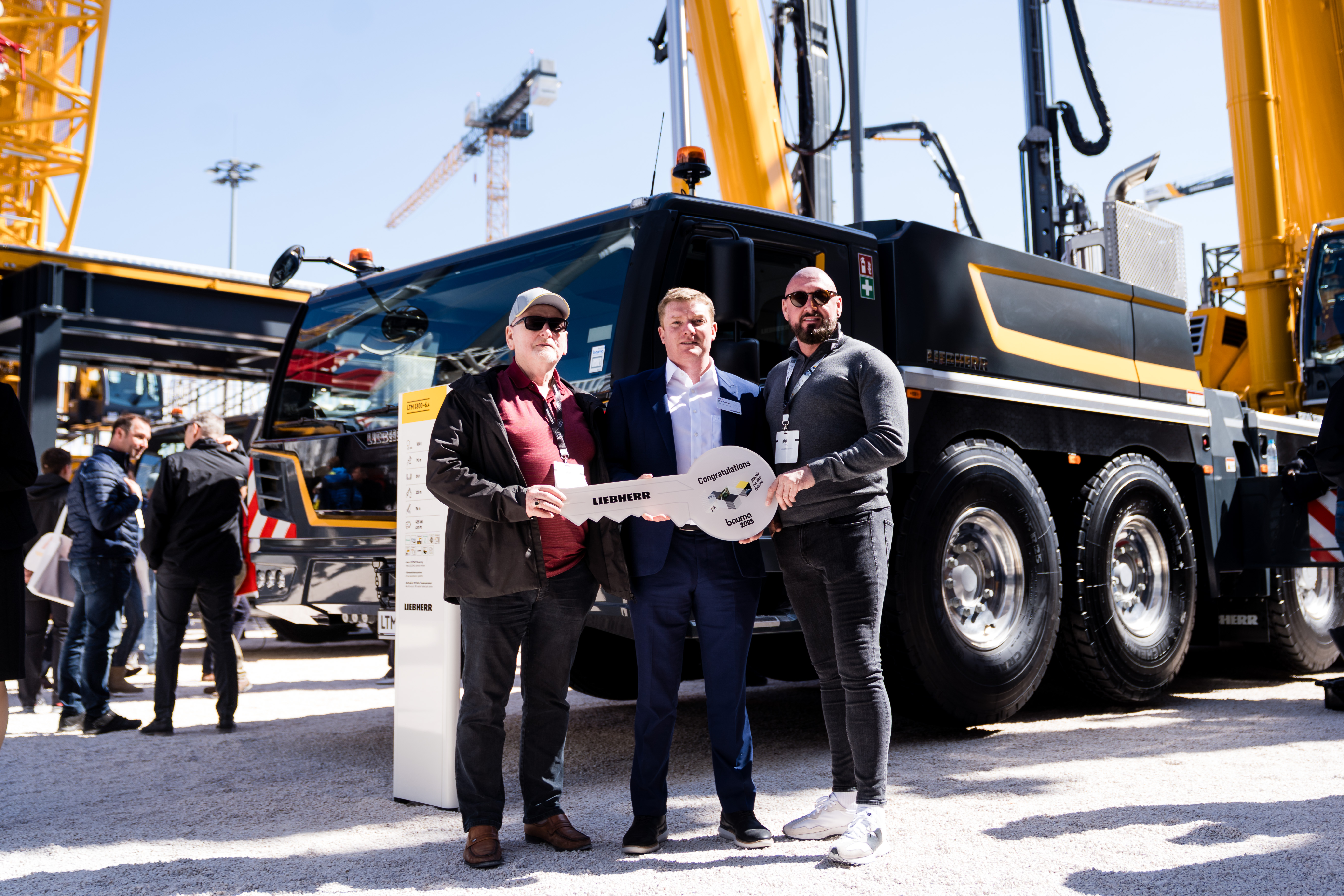 Liebherr shamrock – three cranes for Ireland