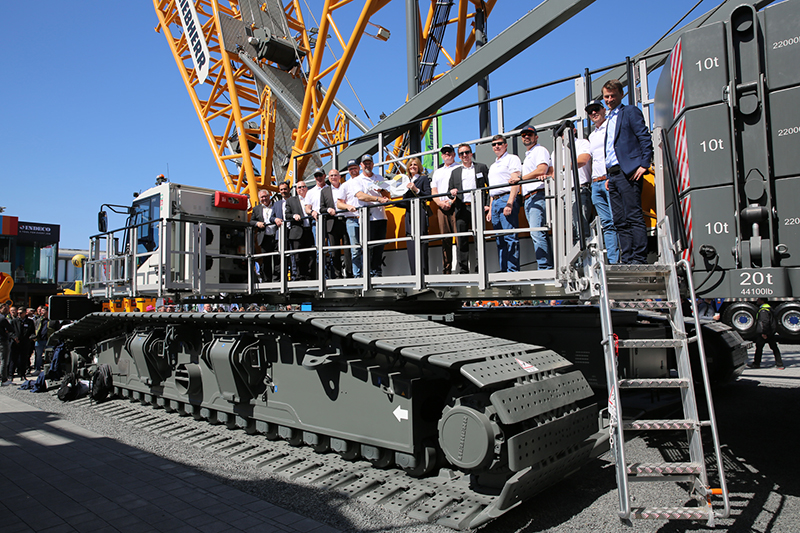 Bigge Crane Expands Perfect Fleet® with Liebherr at Bauma