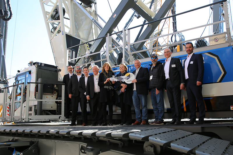 Omega Crane Rental Expands Fleet with Cutting-Edge Liebherr Crawler Cranes at Bauma