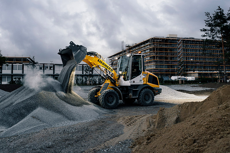 L 507 E: Liebherr’s battery-electric wheel loader