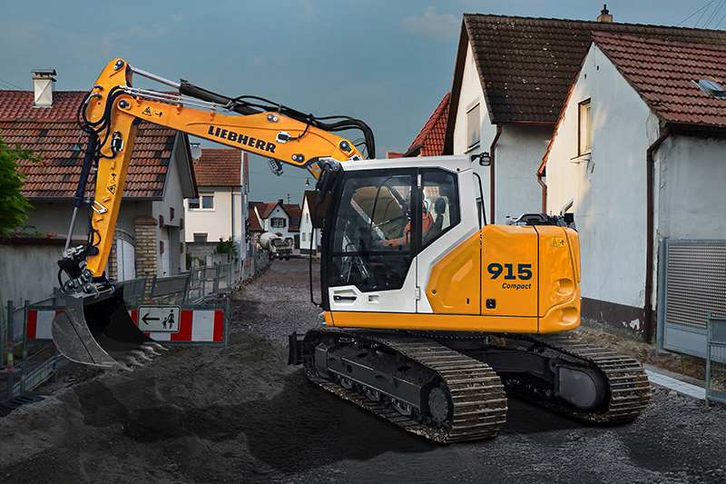 Exhibition at Bauma 2025: Liebherr R 915 Compact G8 crawler excavator