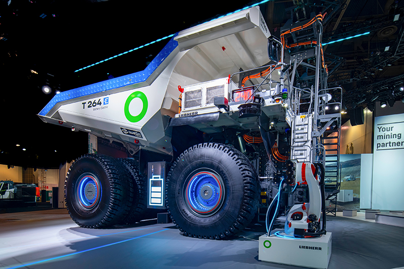 Liebherr shares its exciting electrification solutions for mining equipment at Bauma 2025