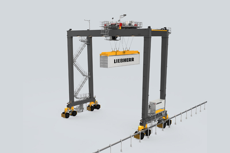 Liebherr marks 25 years of RTGs with enhanced product range
