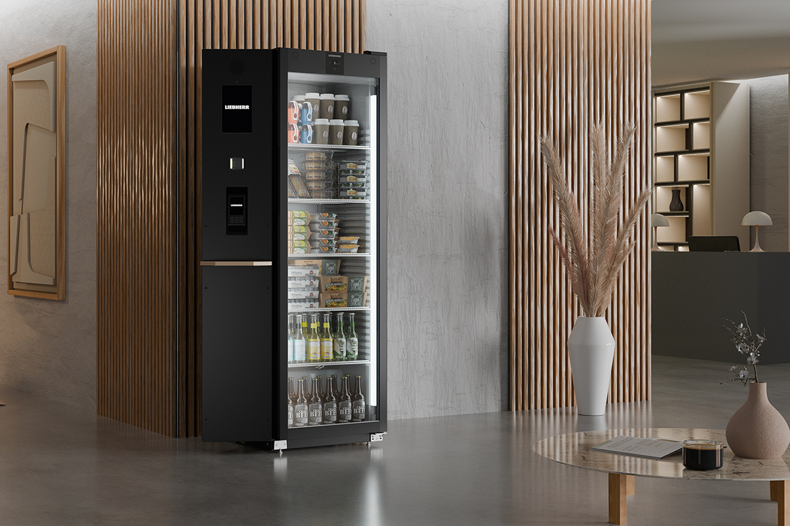 Self-Service Fridge: Liebherr präsentiert neue 24/7 Verkaufslösung