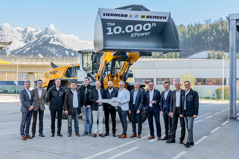 Anniversary: Liebherr produces its 10,000th XPower wheel loader