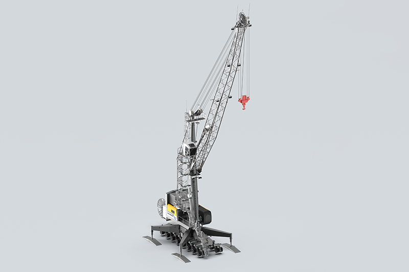 Electric Liebherr LHM 280 strengthens Saga Fjordbase’s sustainable port operations