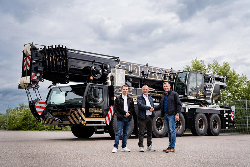 Fourth in the fleet: Rothmund takes a further LTM 1230-5.1 from Liebherr