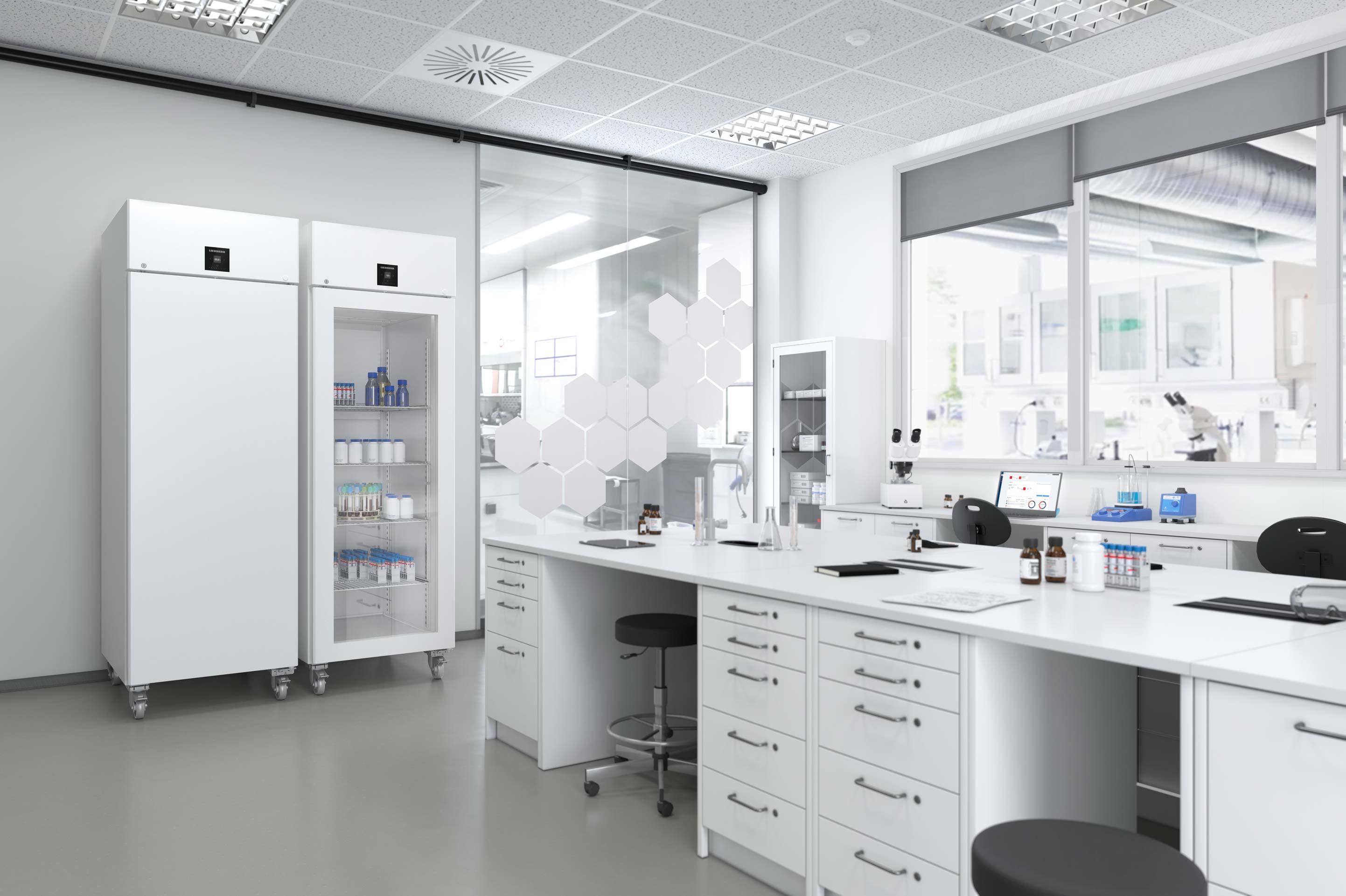 Liebherr unveils new high-performance refrigerators and freezers for use in research applications