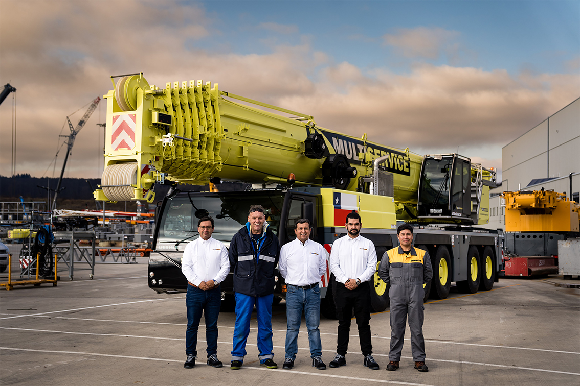 Multiservice Grúas expands fleet with Liebherr LTM 1300-6.3 mobile cranes