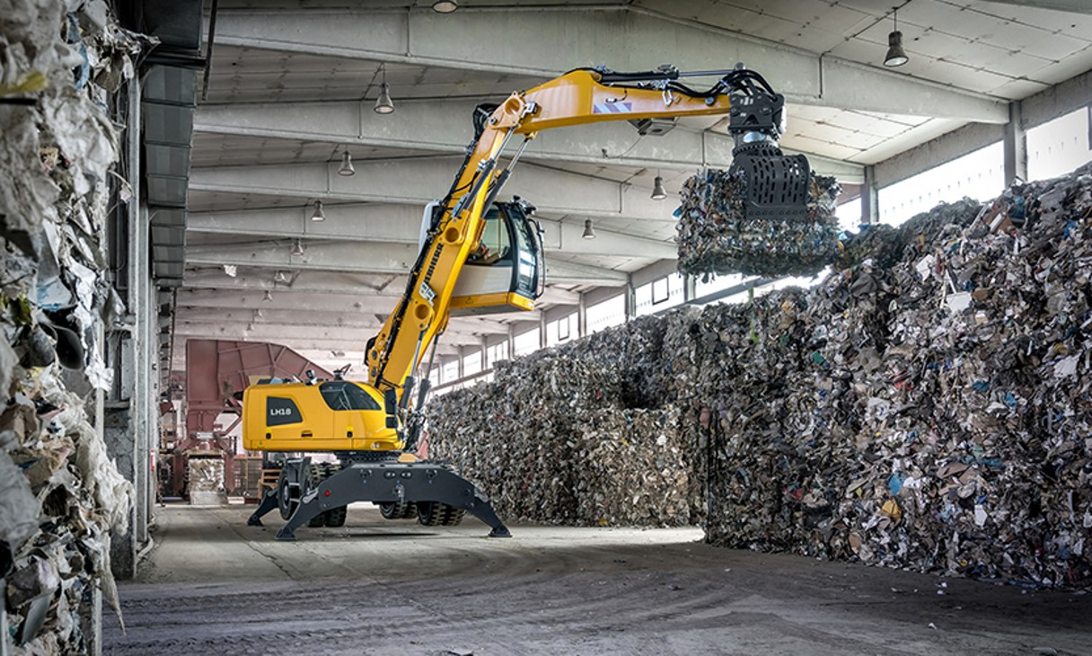 Liebherr showcases a wide range of innovations at Pollutec 2025