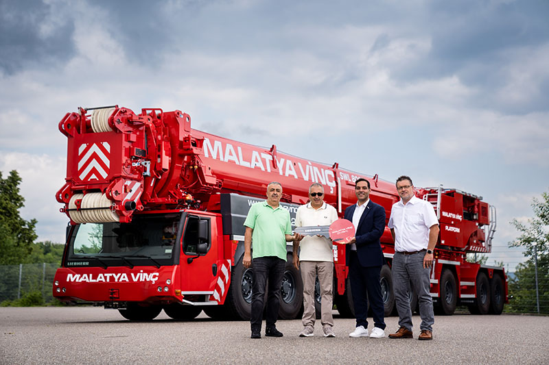 Malatya Vinç erweitert Kranflotte mit Liebherr-Mobilkran LTM 1750-9.1