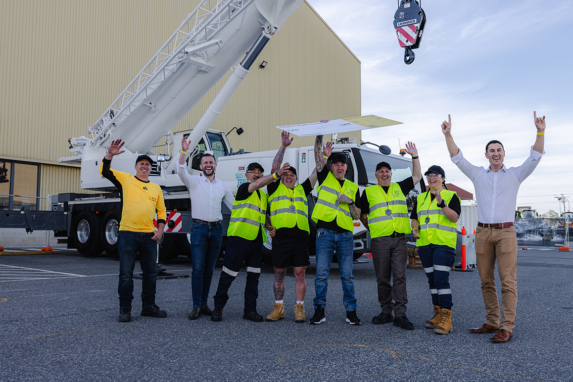 Auf geht’s zu Liebherr nach Ehingen: die Finalisten des Game of Cranes stehen fest