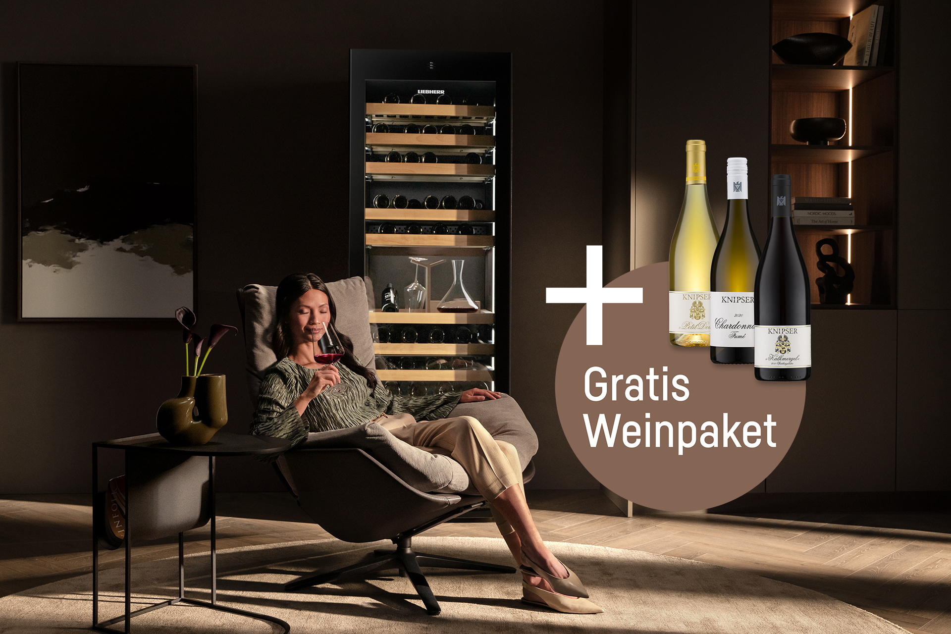 Liebherr startet 360-Grad-Weinkampagne für maximale Markenpräsenz