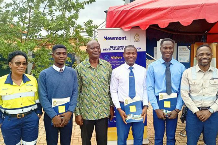 Liebherr-Ghana and Newmont Ahafo Development Foundation (NADeF) award STEM Excellence Scholarships