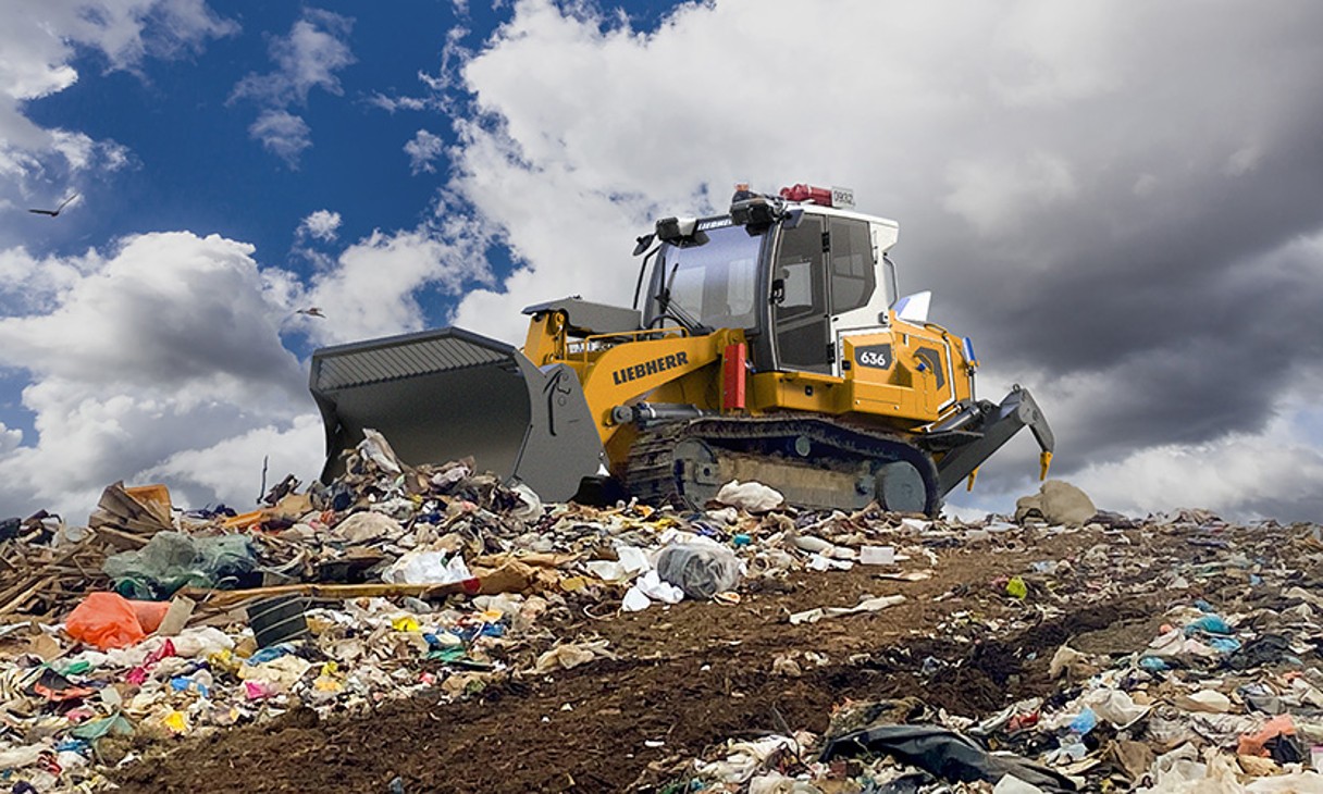 Liebherr at Pollutec: practical innovation in recycling and waste handling